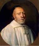 Champaigne Philippe de circle Portrait of an Ecclesiastic  - Hermitage